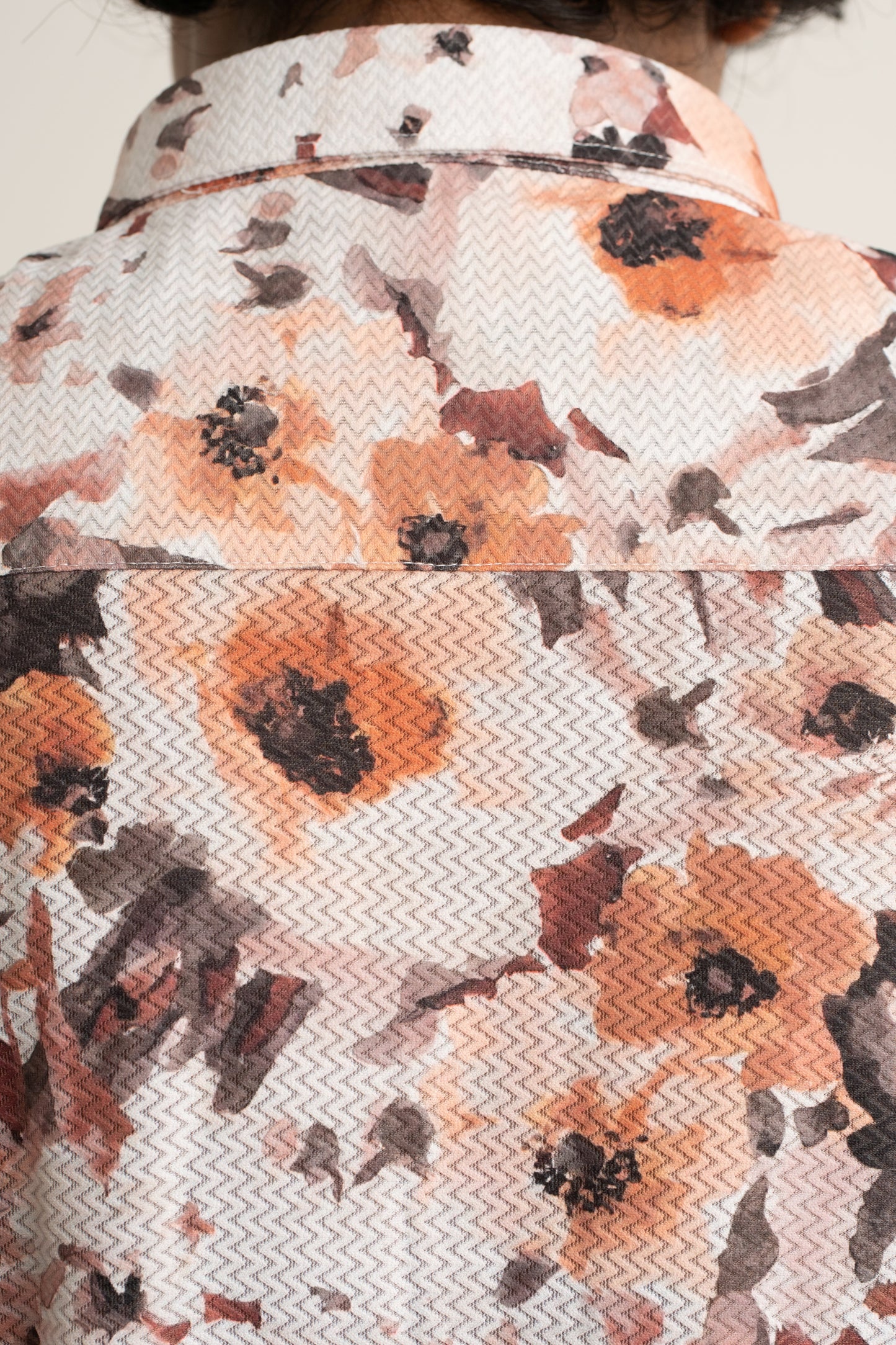 Floral Fiesta – Multi-Colour Digital Print Shirt