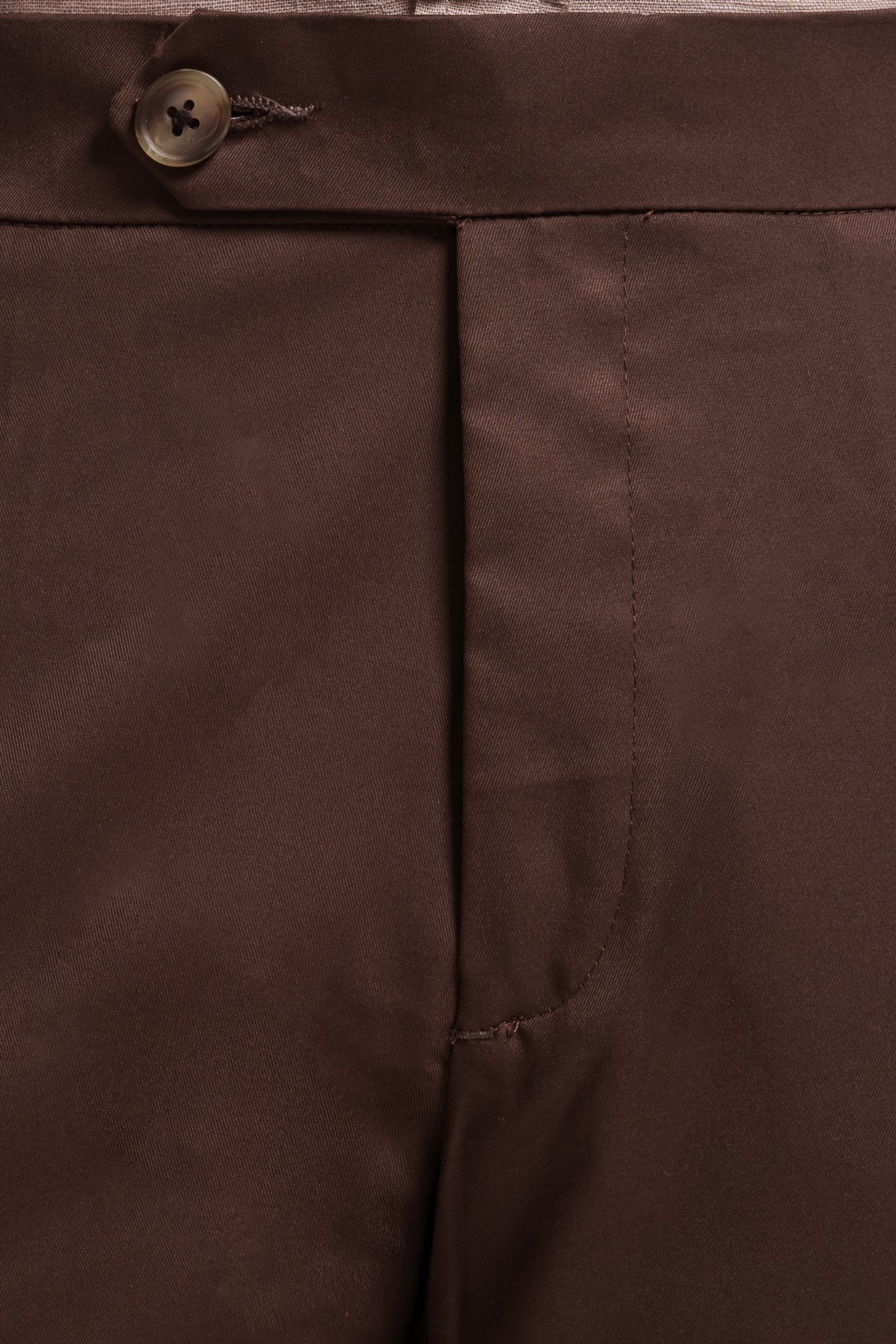 Chocolate Brown Premium Tailored Semi Bootcut Trousers