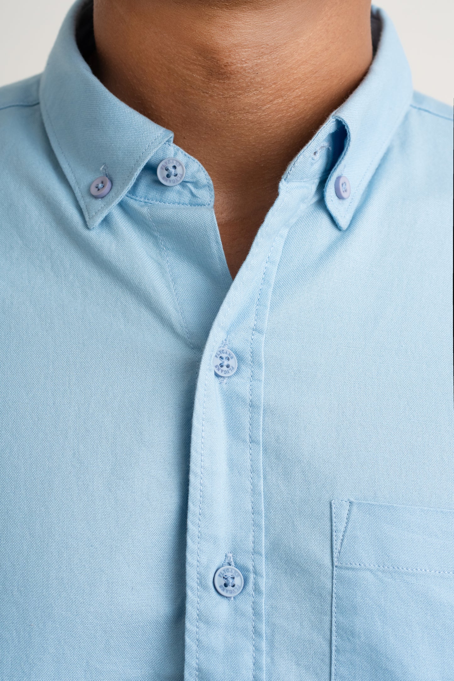 Sky Blue - Classic Oxford Regular Fit Shirt