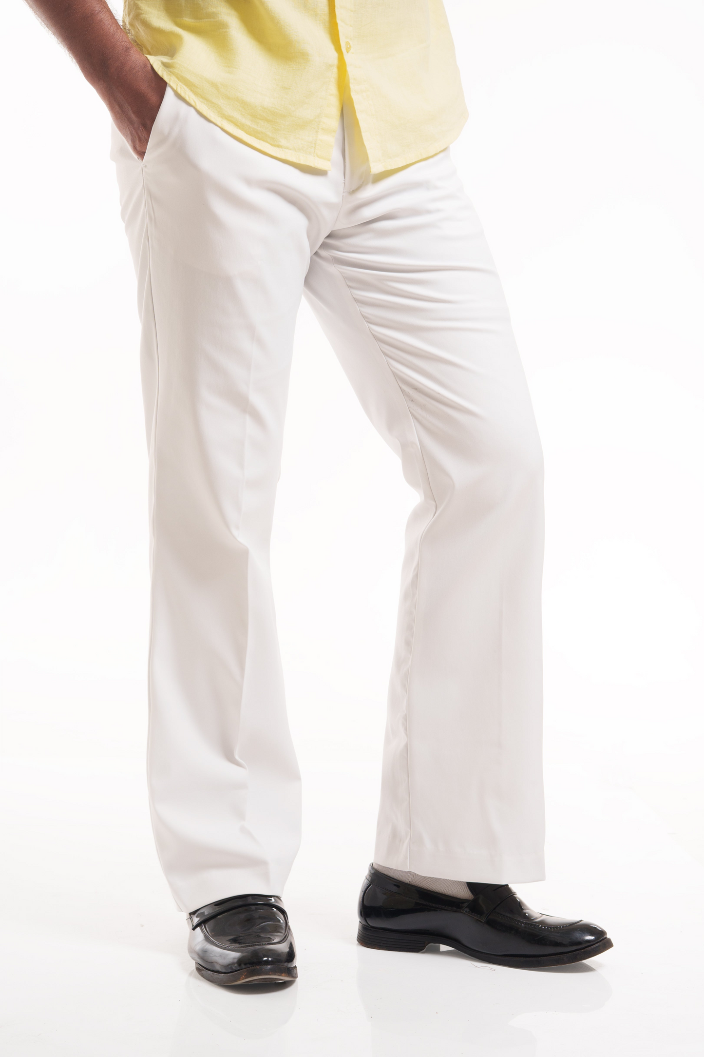 White Premium Tailored Trousers